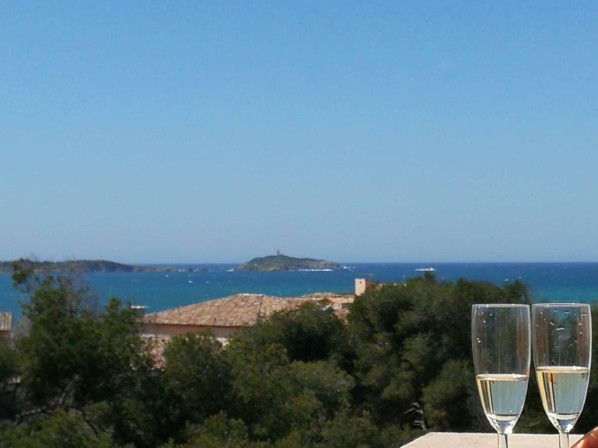 Domaine De La Coudouliere, T2 Climatise Terrasse Vue Mer Sans Vis A Vis Plage A 100M Six-Fours-les-Plages Eksteriør bilde